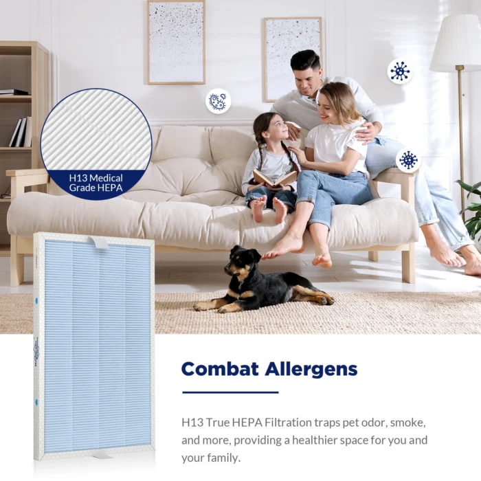 Home True HEPA Air Purifier Large Room Air Cleaner for Allergies Smoker Pet Dust - Image 10