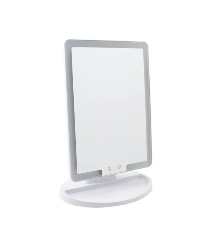 Glo-Tech - Lighted Edge LED Vanity Mirror - White