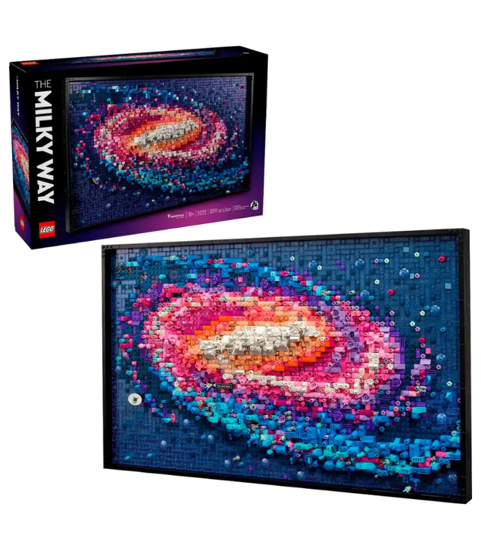 LEGO - Art The Milky Way Galaxy Wall Art Décor Set 31212