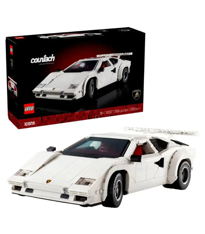LEGO - Icons Lamborghini Countach 5000 Quattrovalvole Set 10337