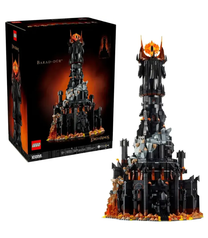 LEGO - Icons Lord of the Rings Barad-dûr Building Set 10333