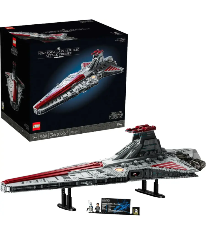LEGO - Star Wars Venator-Class Republic Attack Cruiser Building Set 75367 - Multi