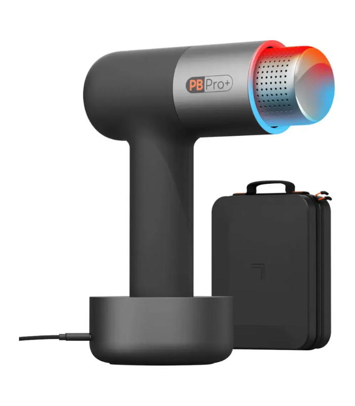 Sharper Image - Powerboost Pro+ Hot and Cold Percussion Massager - Black