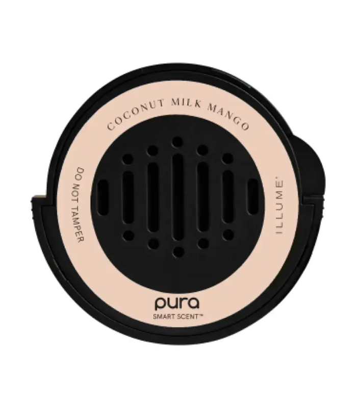 Pura - Illume Coconut Milk Mango Car Fragrance Refill - Pink