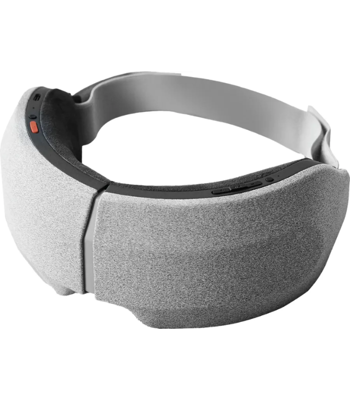 Sharper Image - RealTouch Eye Mask, Hot + Cold Massager - Gray